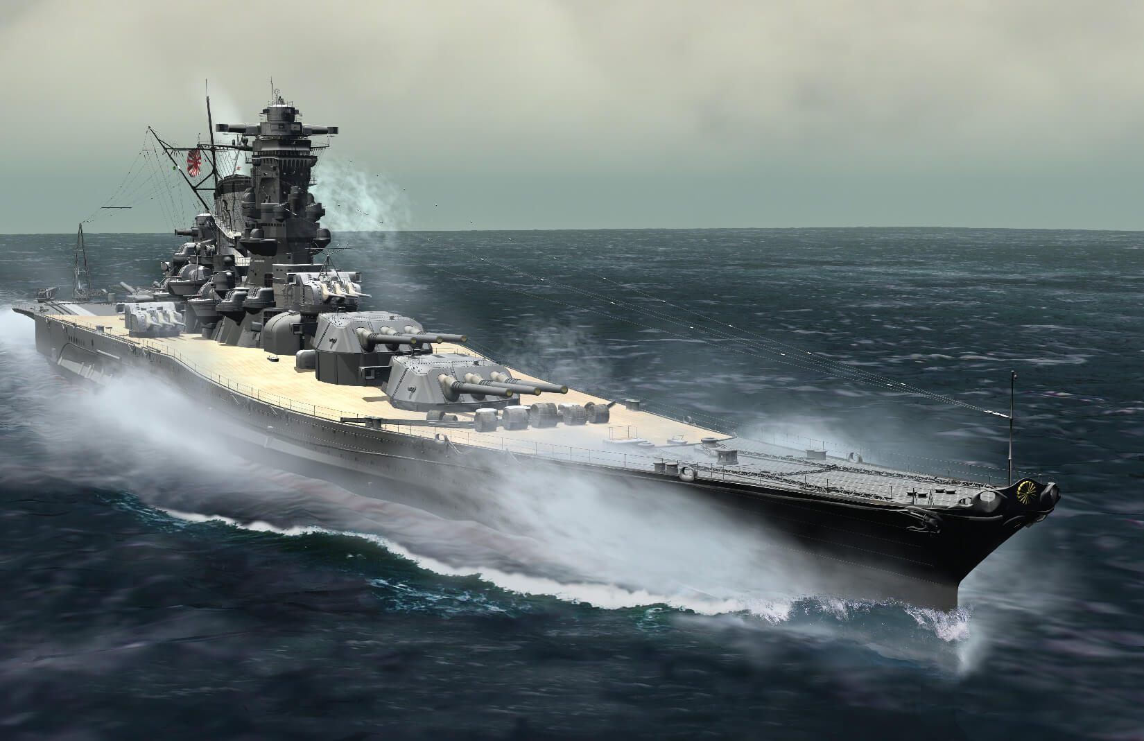 満点の 戦艦大和 模型/プラモデル