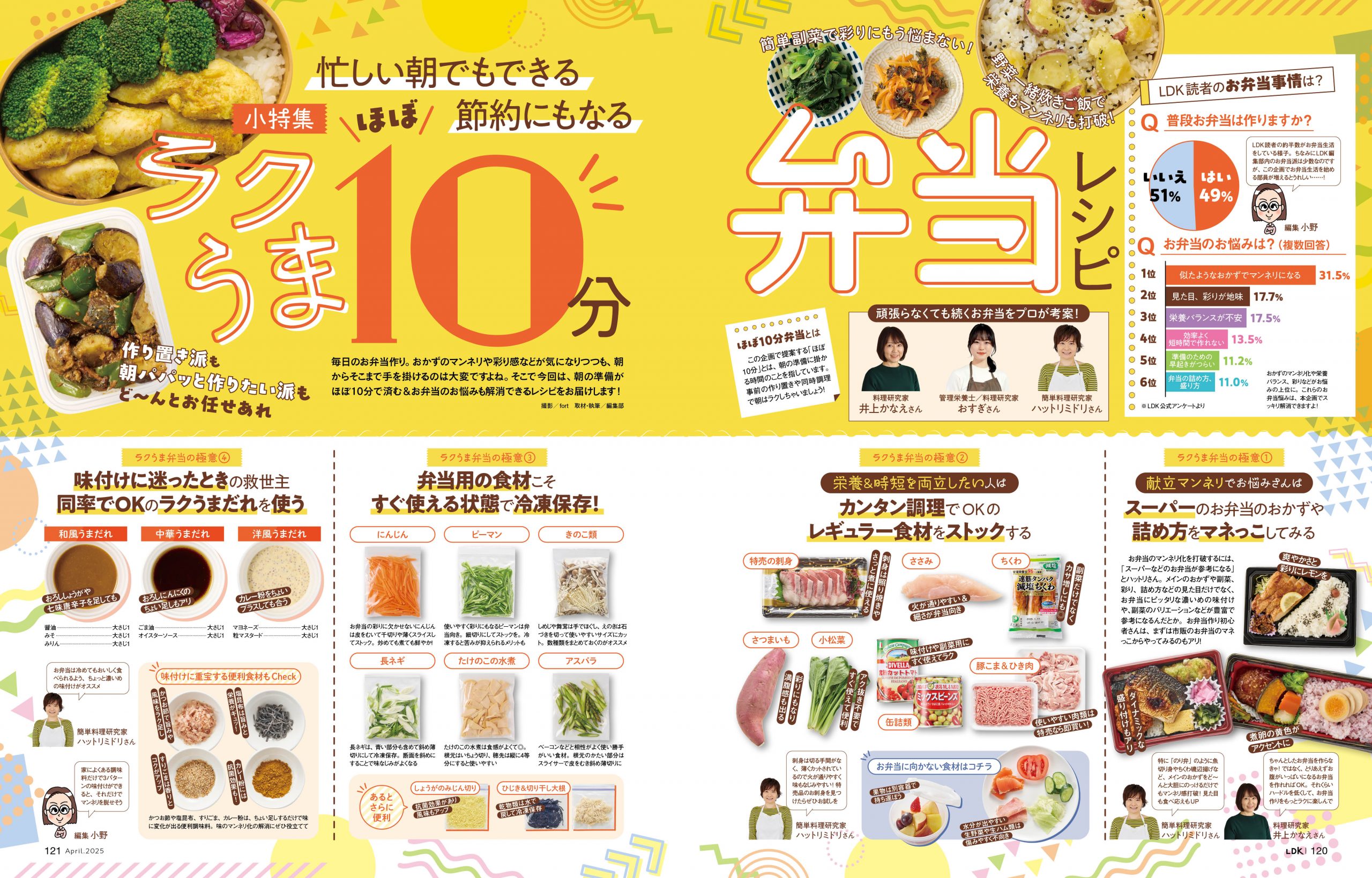 LDK2025年4月号_10分弁当